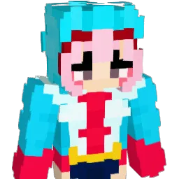 poppt2 Minecraft avatar bust