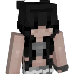 poppyah Minecraft avatar bust