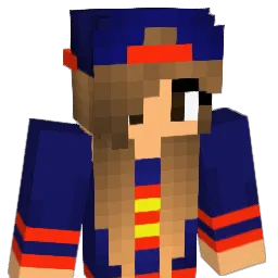 poppypink Minecraft avatar bust