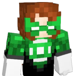 porceline Minecraft avatar bust