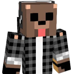 porjay Minecraft avatar bust