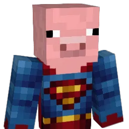 porkchhop Minecraft avatar bust