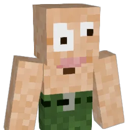 porkynuggets Minecraft avatar bust