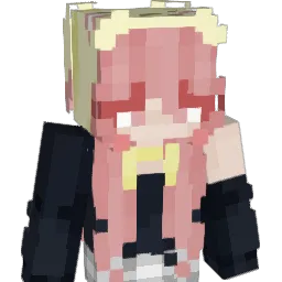 porples Minecraft avatar bust
