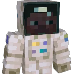 portaal1 Minecraft avatar bust
