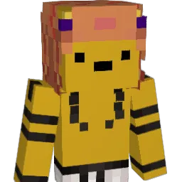 porze Minecraft avatar bust