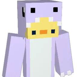 positiveve Minecraft avatar bust