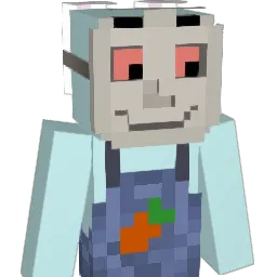 potfilling Minecraft avatar bust