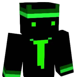 powka Minecraft avatar bust