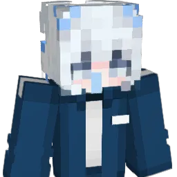 poybom Minecraft avatar bust