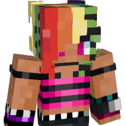 pppoko Minecraft avatar bust