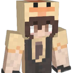 pqnic Minecraft avatar bust