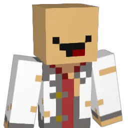 pr1ckz Minecraft avatar bust