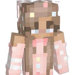 pralineczka Minecraft avatar bust