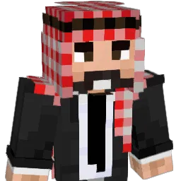 prawnett Minecraft avatar bust