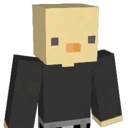 pressuredd Minecraft avatar bust