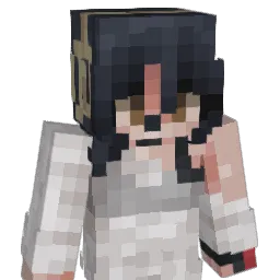 pretticitrus Minecraft avatar bust