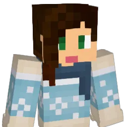 princessapple Minecraft avatar bust