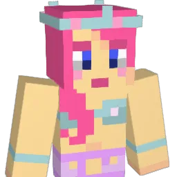 princessllamaa Minecraft avatar bust