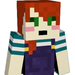 princessours Minecraft avatar bust