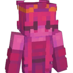 prjncess Minecraft avatar bust