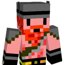 pross777 Minecraft avatar bust