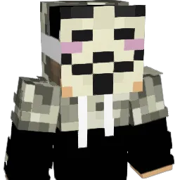 pryox Minecraft avatar bust
