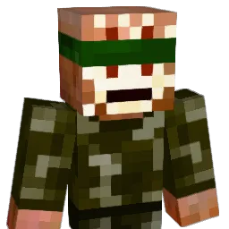 psychomime Minecraft avatar bust