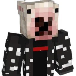 pudeleczko Minecraft avatar bust