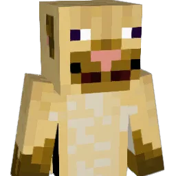 puggle Minecraft avatar bust