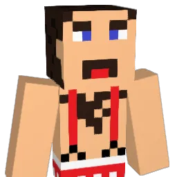 pumpfest Minecraft avatar bust