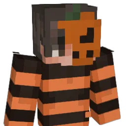 pumpk2n Minecraft avatar bust