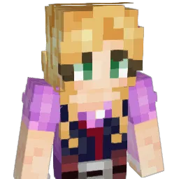 punziee Minecraft avatar bust