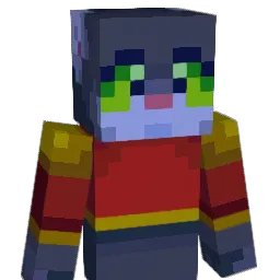 purcaty Minecraft avatar bust