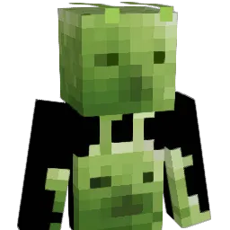 purfin Minecraft avatar bust