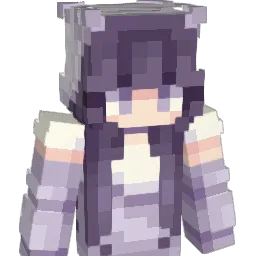 purple0v0 Minecraft avatar bust