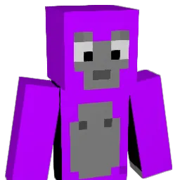 purplegorilla Minecraft avatar bust