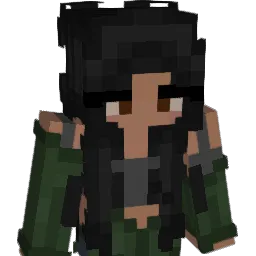 purplehartzz Minecraft avatar bust