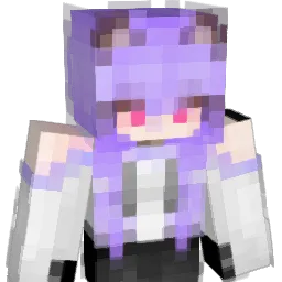 purplekitten1342 Minecraft avatar bust