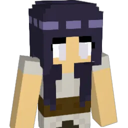 purpleomu Minecraft avatar bust