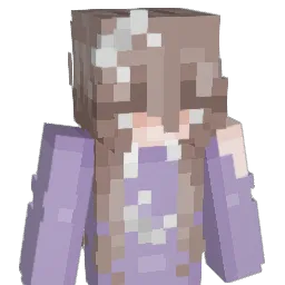 purpleskyyyy Minecraft avatar bust