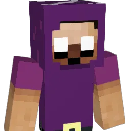 purplesmurf47 Minecraft avatar bust