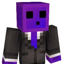 purplewormm Minecraft avatar bust