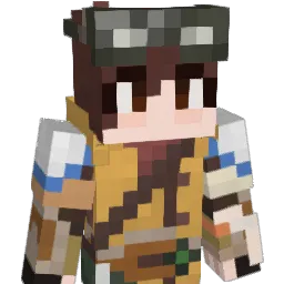purplmoomoo Minecraft avatar bust