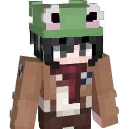 purrlet Minecraft avatar bust