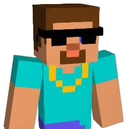 pushinT Minecraft avatar bust