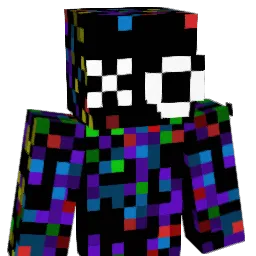 puzzleboxed Minecraft avatar bust
