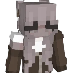 pvagluee Minecraft avatar bust