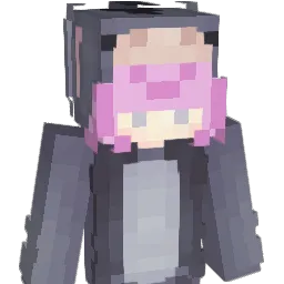 pynkcr0w Minecraft avatar bust