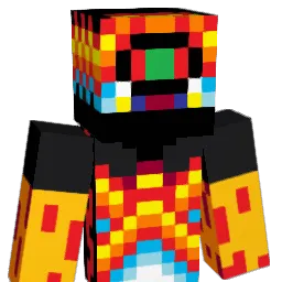 pyrodefender Minecraft avatar bust
